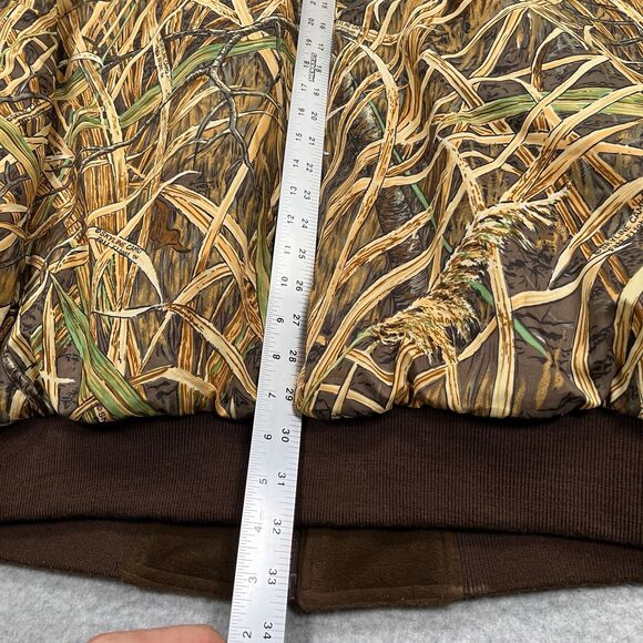 Vtg Mount'n Prairie Hunting Jacket Mens 4XL Skyline Camo Fall Flight Waterfowl - Picture 6 of 11